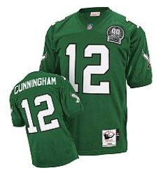 MitchellandNess Philadelphia Eagles 1992 12 Randall Cunningham Throwback Team Color Jersey MitchellandNess Philadelphia Eagles 1992 12 Randall Cunningham Throwback Team Color Jersey