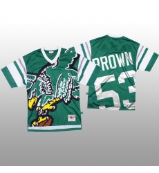NFL Philadelphia Eagles 53 Jatavis Brown Green Men Mitchell 26 Nell Big Face Fashion Limited NFL Jersey NFL Philadelphia Eagles 53 Jatavis Brown Green Men Mitchell 26 Nell Big Face Fashion Limited NFL Jersey