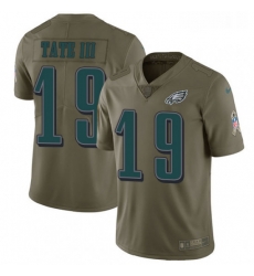 Youth Nike Philadelphia Eagles 19 Golden Tate III Limited Olive 2017 Salute to Service NFL Jerse Youth Nike Philadelphia Eagles 19 Golden Tate III Limited Olive 2017 Salute to Service NFL Jerse