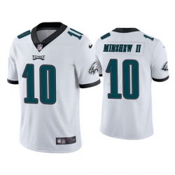 Youth Philadelphia Eagles 10 Gardner Minshew II White Vapor Untouchable Limited Stitched Football Jersey 