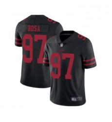 Mens San Francisco 49ers 97 Nick Bosa Black Vapor Untouchable Limited Player Football Jersey Mens San Francisco 49ers 97 Nick Bosa Black Vapor Untouchable Limited Player Football Jersey