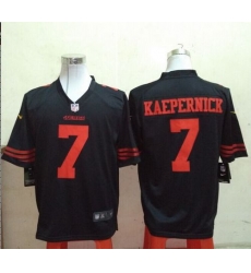 Nike 49ers #7 Colin Kaepernick Black Alternate Mens Stitched NFL Game Jersey Nike 49ers #7 Colin Kaepernick Black Alternate Mens Stitched NFL Game Jersey