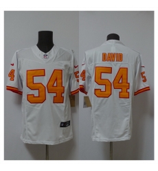 Men Tampa Bay Buccaneers 54 Lavonte David White 2025 F U S E  Vapor Limited Stitched Jersey