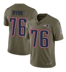 Nike Patriots #76 Isaiah Wynn Olive Mens Stitched NFL Limited 2017 Salute To Service Jersey Nike Patriots #76 Isaiah Wynn Olive Mens Stitched NFL Limited 2017 Salute To Service Jersey