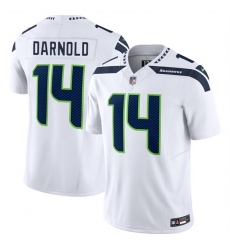 Youth Seattle Seahawks 14 Sam Darnold White 2024 F U S E Vapor Limited Stitched Football Jersey Youth Seattle Seahawks 14 Sam Darnold White 2024 F U S E Vapor Limited Stitched Football Jersey