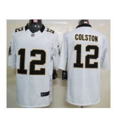 Nike New Orleans Saints 12 Marques Colston White LIMITED NFL Jersey Nike New Orleans Saints 12 Marques Colston White LIMITED NFL Jersey