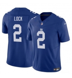 Men New York Giants 2 Drew Lock Blue 2023 F U S E Vapor Untouchable Limited Stitched Jersey Men New York Giants 2 Drew Lock Blue 2023 F U S E Vapor Untouchable Limited Stitched Jersey