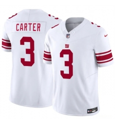 Men New York Giants 3 Abdul Carter White 2026 F U S E Vapor Untouchable Limited Stitched Jersey Men New York Giants 3 Abdul Carter White 2026 F U S E Vapor Untouchable Limited Stitched Jersey