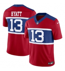 Youth New York Giants 13 Jalin Hyatt Century Red Alternate Vapor F U S E Limited Stitched Football Jersey Youth New York Giants 13 Jalin Hyatt Century Red Alternate Vapor F U S E Limited Stitched Football Jersey