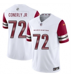 Men Washington Commanders Josh Conerly Jr White 2025 Draft F U S E Vapor Limited Stitched Football Jersey Men Washington Commanders Josh Conerly Jr White 2025 Draft F U S E Vapor Limited Stitched Football Jersey