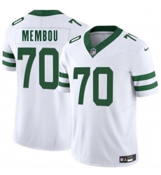 Youth New York Jets 70 Armand Membou White 2025 Draft Classic Alternate Vapor F U S E Limited Stitched Football Jersey Youth New York Jets 70 Armand Membou White 2025 Draft Classic Alternate Vapor F U S E Limited Stitched Football Jersey