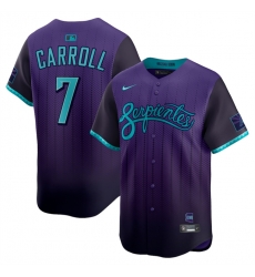 Men Arizona Diamondbacks ACTIVE PLAYER Custom Purple 2025 City Connect Limited Stitched Baseball Jersey Men Arizona Diamondbacks ACTIVE PLAYER Custom Purple 2025 City Connect Limited Stitched Baseball Jersey