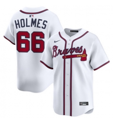Men Atlanta Braves Nike Alternate Limited Jersey White Holmes Grant 66 Men Atlanta Braves Nike Alternate Limited Jersey White Holmes Grant 66
