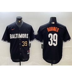 Men Baltimore Orioles 39 Corbin Burnes Black 2023 City Connect Cool Base Stitched Baseball Jersey 2 Men Baltimore Orioles 39 Corbin Burnes Black 2023 City Connect Cool Base Stitched Baseball Jersey 2