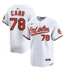Men Baltimore Orioles Nike Home Limited Jersey White Cano Yennier 78 Men Baltimore Orioles Nike Home Limited Jersey White Cano Yennier 78
