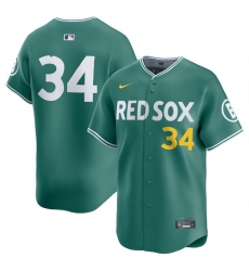 Men Boston Red Sox 34 David Ortiz Green 2025 City Connect Limited Stitched Baseball Jersey Men Boston Red Sox 34 David Ortiz Green 2025 City Connect Limited Stitched Baseball Jersey