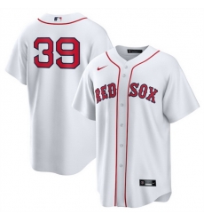 Men Boston Red Sox 39 Marcelo Mayer White 2024 Cool Base Stitched Baseball Jersey