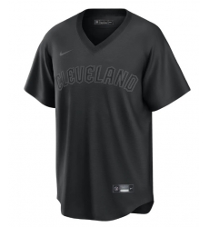 Men Cleveland Guardians 11 Jose Ramirez Black Pitch Black Fashion Replica Stitched Baseball Jersey Men Cleveland Guardians 11 Jose Ramirez Black Pitch Black Fashion Replica Stitched Baseball Jersey