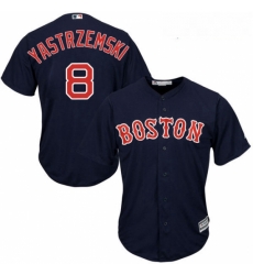 Youth Majestic Boston Red Sox 8 Carl Yastrzemski Replica Navy Blue Alternate Road Cool Base MLB Jersey Youth Majestic Boston Red Sox 8 Carl Yastrzemski Replica Navy Blue Alternate Road Cool Base MLB Jersey