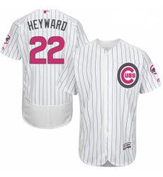 Mens Majestic Chicago Cubs 22 Jason Heyward Authentic White 2016 Mothers Day Fashion Flex Base MLB Jersey Mens Majestic Chicago Cubs 22 Jason Heyward Authentic White 2016 Mothers Day Fashion Flex Base MLB Jersey