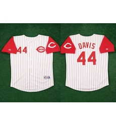 Men Cincinnati Reds 44 Eric Davis White 1996 Home Stitched Baseball Jersey Men Cincinnati Reds 44 Eric Davis White 1996 Home Stitched Baseball Jersey