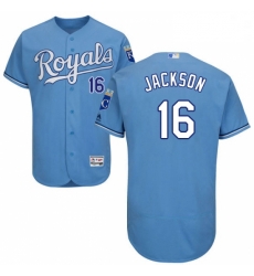 Mens Majestic Kansas City Royals 16 Bo Jackson Light Blue Alternate Flex Base Authentic Collection MLB Jersey Mens Majestic Kansas City Royals 16 Bo Jackson Light Blue Alternate Flex Base Authentic Collection MLB Jersey