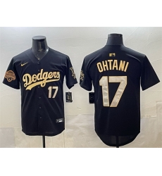 Men Los Angeles Dodgers 17 Shohei Ohtani Black Gold 2025 Back to Back Champions Patch Limited Stitched Baseball Jersey Men Los Angeles Dodgers 17 Shohei Ohtani Black Gold 2025 Back to Back Champions Patch Limited Stitched Baseball Jersey