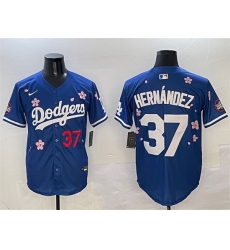 Men Los Angeles Dodgers 37 Teoscar Hernandez Royal 2025 Tokyo Series Limited Stitched Baseball Jersey Men Los Angeles Dodgers 37 Teoscar Hernandez Royal 2025 Tokyo Series Limited Stitched Baseball Jersey