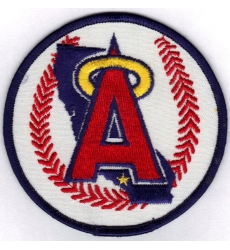 California Angels Primary Team Logo Jersey Sleeve Patch Biaog California Angels Primary Team Logo Jersey Sleeve Patch Biaog