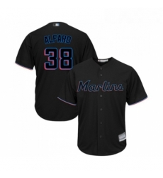 Youth Miami Marlins 38 Jorge Alfaro Replica Black Alternate 2 Cool Base Baseball Jersey Youth Miami Marlins 38 Jorge Alfaro Replica Black Alternate 2 Cool Base Baseball Jersey