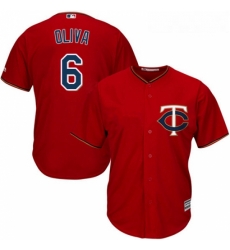 Youth Majestic Minnesota Twins 6 Tony Oliva Authentic Scarlet Alternate Cool Base MLB Jersey Youth Majestic Minnesota Twins 6 Tony Oliva Authentic Scarlet Alternate Cool Base MLB Jersey