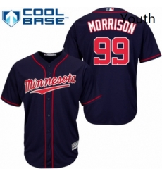Youth Majestic Minnesota Twins 99 Logan Morrison Authentic Navy Blue Alternate Road Cool Base MLB Jersey Youth Majestic Minnesota Twins 99 Logan Morrison Authentic Navy Blue Alternate Road Cool Base MLB Jersey