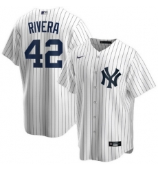 Men New York Yankees 42 Mariano Rivera White Cool Base Stitched Baseball jersey Men New York Yankees 42 Mariano Rivera White Cool Base Stitched Baseball jersey