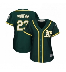 Womens Oakland Athletics 23 Jurickson Profar Replica Green Alternate 1 Cool Base Baseball Jersey Womens Oakland Athletics 23 Jurickson Profar Replica Green Alternate 1 Cool Base Baseball Jersey