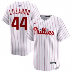 Men Philadelphia Phillies 44 Jes FAs Luzardo White Home Limited Stitched Jersey