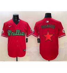 Men Philadelphia Phillies Red Phanatic Limited Stitched Jersey