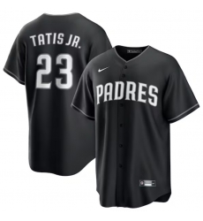 Men Nike Fernando Tatis Jr. Black San Diego Padres Stitched Cool Base Jersey Men Nike Fernando Tatis Jr. Black San Diego Padres Stitched Cool Base Jersey