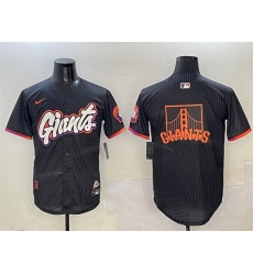 Men San Francisco Giants Team Big Logo Anthracite 2025 City Connect Limited Stitched Baseball Jersey 001 Men San Francisco Giants Team Big Logo Anthracite 2025 City Connect Limited Stitched Baseball Jersey 001