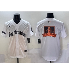 Men San Francisco Giants Team Big Logo White 27Gothic Fog Edition 27 Vapor Premier Limited Stitched Baseball Jersey 002 Men San Francisco Giants Team Big Logo White 27Gothic Fog Edition 27 Vapor Premier Limited Stitched Baseball Jersey 002