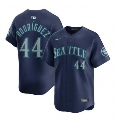 Men Seattle Mariners 44 Julio Rodr EDguez Navy Limited Stitched Baseball Jersey Men Seattle Mariners 44 Julio Rodr EDguez Navy Limited Stitched Baseball Jersey