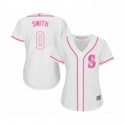 Womens Seattle Mariners 0 Mallex Smith Replica White Fashion Cool Base Baseball Jersey 