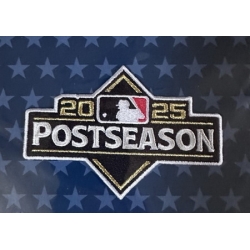 Men Texas Rangers MLB 2025 Postseason Patch Biaog