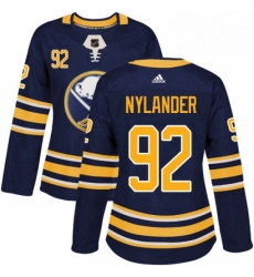 Womens Adidas Buffalo Sabres 92 Alexander Nylander Premier Navy Blue Home NHL Jersey Womens Adidas Buffalo Sabres 92 Alexander Nylander Premier Navy Blue Home NHL Jersey