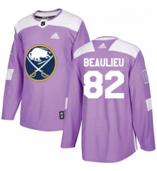 Youth Adidas Buffalo Sabres 82 Nathan Beaulieu Authentic Purple Fights Cancer Practice NHL Jersey Youth Adidas Buffalo Sabres 82 Nathan Beaulieu Authentic Purple Fights Cancer Practice NHL Jersey