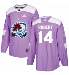 Youth Adidas Colorado Avalanche 14 Rene Robert Authentic Purple Fights Cancer Practice NHL Jersey Youth Adidas Colorado Avalanche 14 Rene Robert Authentic Purple Fights Cancer Practice NHL Jersey