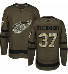 Youth Adidas Detroit Red Wings 37 Evgeny Svechnikov Premier Green Salute to Service NHL Jersey Youth Adidas Detroit Red Wings 37 Evgeny Svechnikov Premier Green Salute to Service NHL Jersey