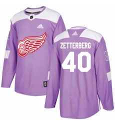 Youth Adidas Detroit Red Wings 40 Henrik Zetterberg Authentic Purple Fights Cancer Practice NHL Jersey Youth Adidas Detroit Red Wings 40 Henrik Zetterberg Authentic Purple Fights Cancer Practice NHL Jersey