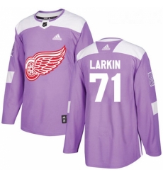 Youth Adidas Detroit Red Wings 71 Dylan Larkin Authentic Purple Fights Cancer Practice NHL Jersey Youth Adidas Detroit Red Wings 71 Dylan Larkin Authentic Purple Fights Cancer Practice NHL Jersey