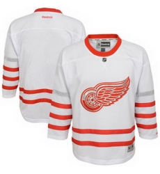 Youth Detroit Red Wings Reebok White 2017 Centennial Classic Premier Blank Jersey Youth Detroit Red Wings Reebok White 2017 Centennial Classic Premier Blank Jersey