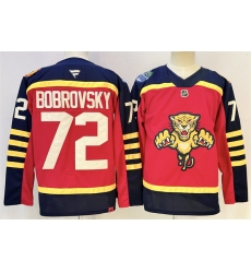 Men Florida Panthers 72 Sergei Bobrovsky Red 2026 2026 Winter Classic Stitched Hockey Jersey Men Florida Panthers 72 Sergei Bobrovsky Red 2026 2026 Winter Classic Stitched Hockey Jersey